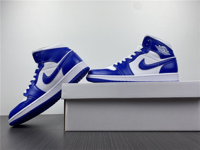 Jordan1 Mid Kentucky Blue BQ6472-104