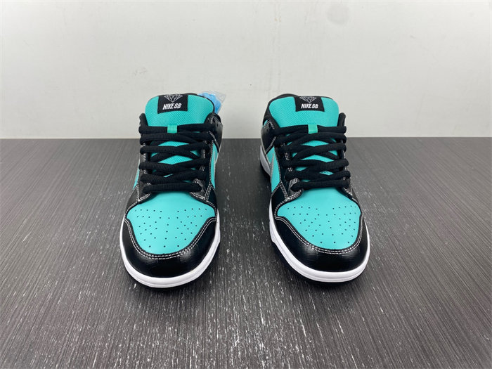 nike sb dunk low Di*m*nd supply co. aqua blue 304292-402