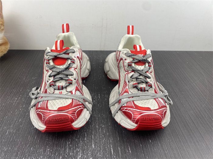 Balenciaga 3XL White Red 734734 W3XL2 9060