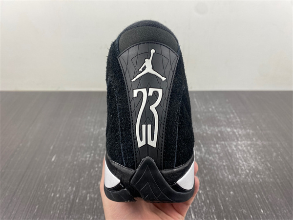 Jordan 14 Retro Black White  487471-016