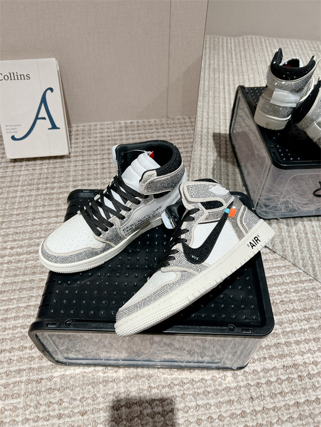 Dior x Nike Air Jordan High crystal D001