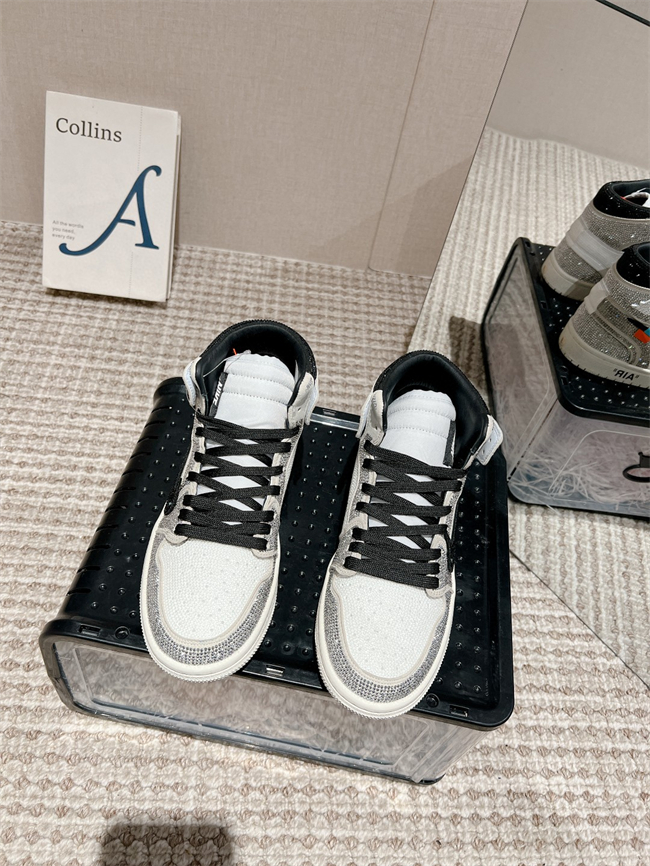 Dior x Nike Air Jordan High crystal D001