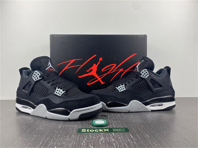 Jordan 4 Retro Black Canvas DH7138-006