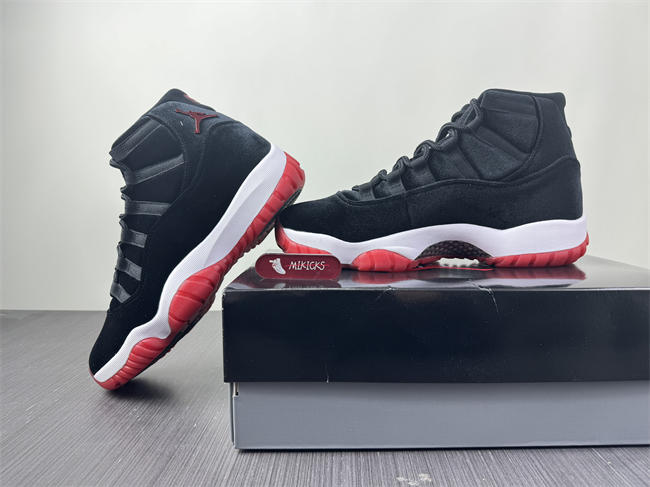 Air Jordan 11 WMNS “Bred Velvet” Rumored to Release Holiday 2024 DB5457-061