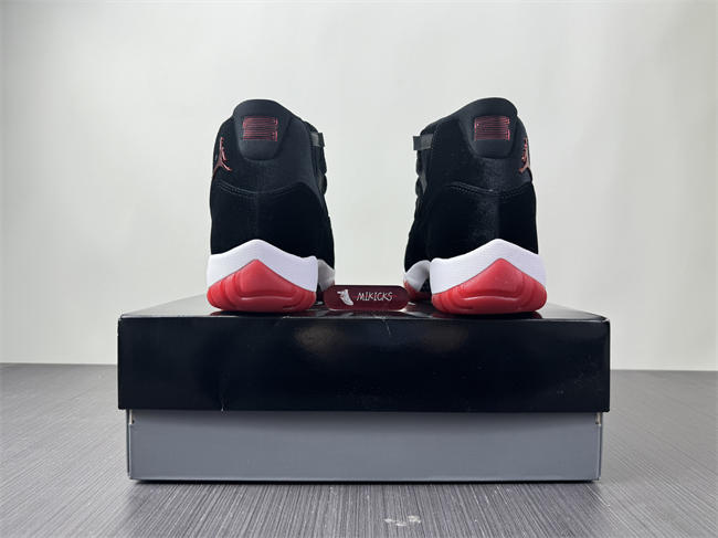 Air Jordan 11 WMNS “Bred Velvet” Rumored to Release Holiday 2024 DB5457-061