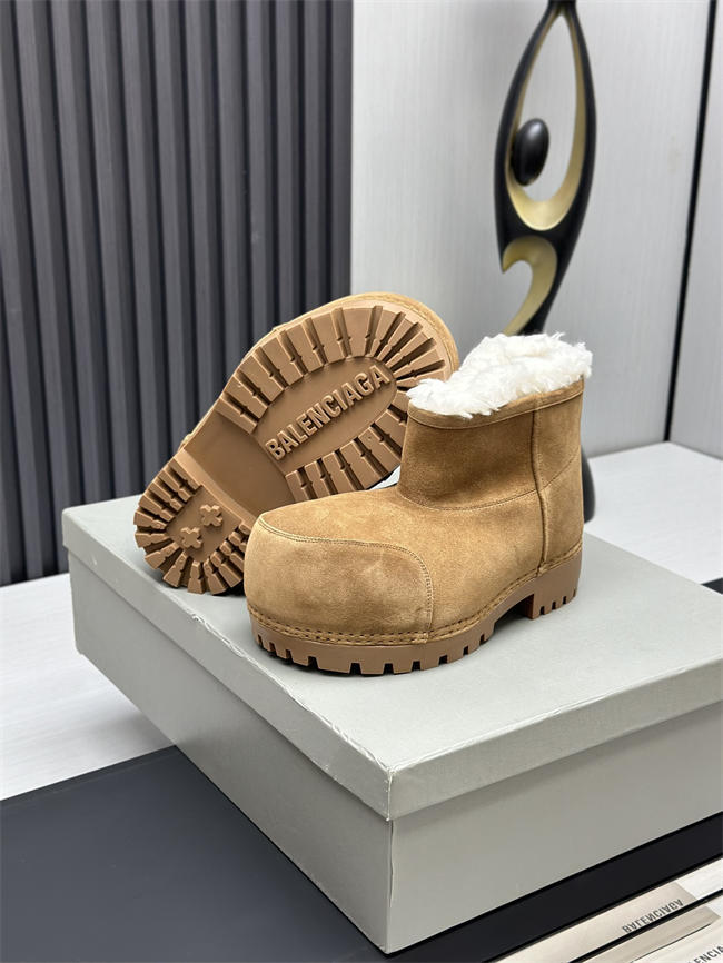 Balenciaga Alaska Fur Boot