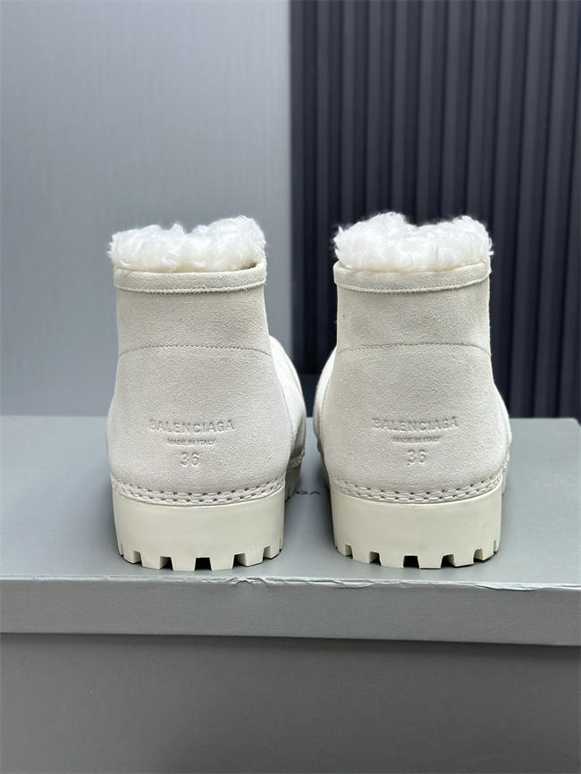 Balenciaga Alaska Fur Boot