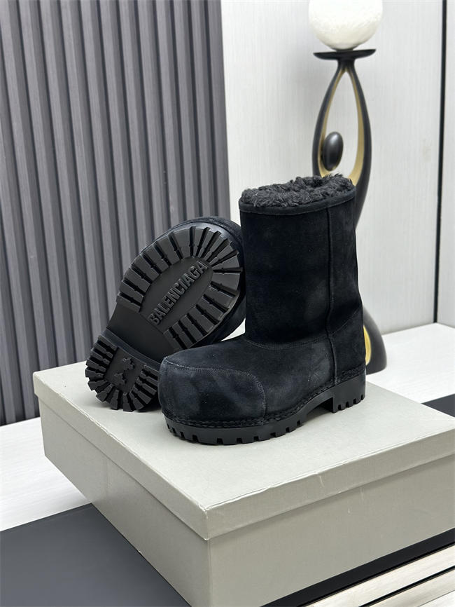 Balenciaga Alaska Fur Boot