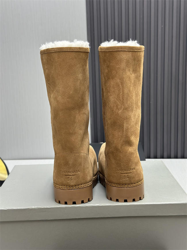 Balenciaga Alaska Fur Boot