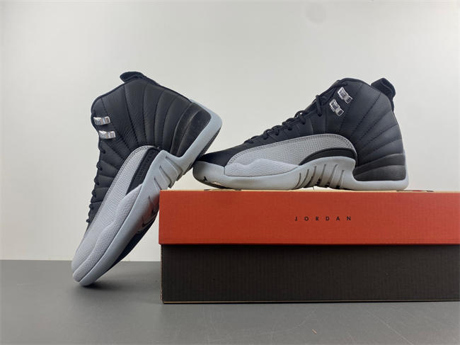 Air Jordan 12 Black Wolf Grey CT8013-010
