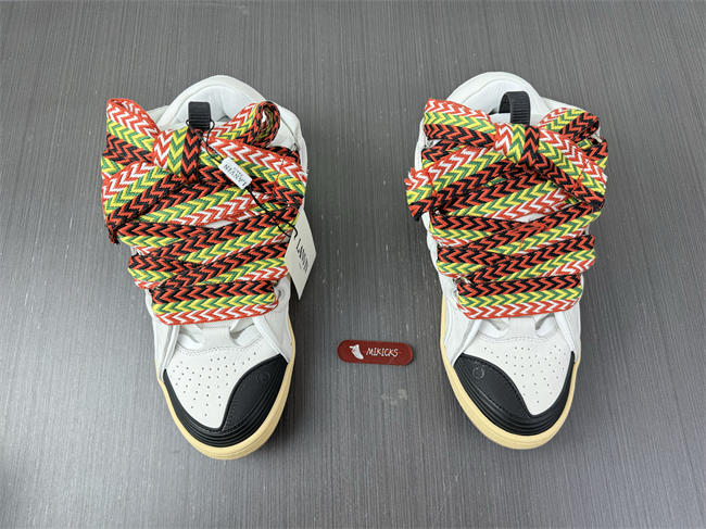 Lanvon Leather CurbWhite Black Gum FW-SKDK02-DRAG-A2100