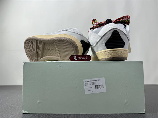 Lanvon Leather CurbWhite Black Gum FW-SKDK02-DRAG-A2100